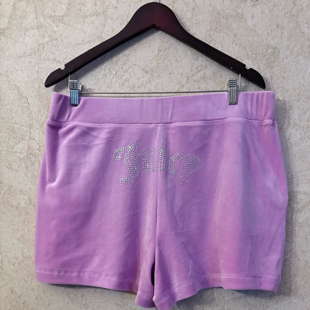 JUICY COUTURE Velour BLING SHORTS